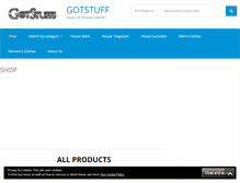 Tablet Screenshot of gotstuffs.net